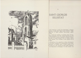 Dessin Commenté - église Saint Georges De Sélestat - Tekeningen