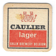 15a Brie. Caulier Brussel  Lager  93-93 (kleine Hoeken) - Portavasos