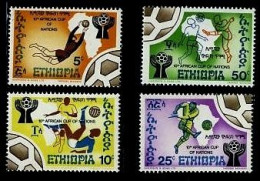 (212) Ethiopia / Ethiopie  Sport / Football / Soccer / Fußball / 4 Val. ** / Mnh  Michel 849-52 - Ethiopia