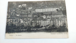 Carte Postale Ancienne ( Q2 ) De Corte , La Caserne - Corte