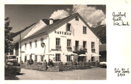 SEIZ, LEOBEN, ARCHITECTURE, INN, ARCHITECTURE, TERRACE, CAR, AUSTRIA, POSTCARD - Leoben