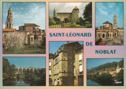 1 AK Frankreich * Saint Leonard De Noblat, Dabei Ist D. Kirche Die Zum UNESCO Erbe „Wege Der Jakobspilger In Frankreich“ - Saint Leonard De Noblat