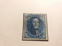 COB 11a. 20c Bleu . Obl ?? - 1858-1862 Medallones (9/12)