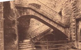 BELGIQUE - Bouillon - Vue à L'intérieure Du Château - Escalier Vauban (17me)  - Carte Postale Ancienne - Bouillon