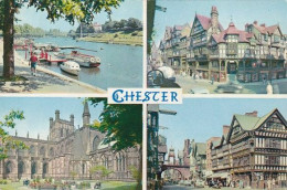 Chester Multiview  - Cheshire - Unused Postcard - Che1 - Chester