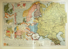 Atlas 343 Cartes Géographiques Srader Gallouedec (Hachette) 1931 - 5. Wereldoorlogen