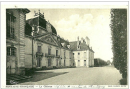 Autres & Non Classés. Fontaine Francaise. Le Chateau De Fontaine Francaise. - Otros & Sin Clasificación