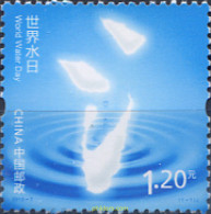 302624 MNH CHINA. República Popular 2013 DIA MUNDIAL DEL AGUA - Ongebruikt