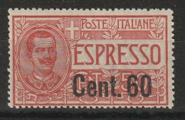 ITALY - 1922, Express Mail 60c On 50c - Ongebruikt