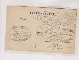 AUSTRIA   WW I 1917 KLAGENFURT Nice Military Stationery - Brieven En Documenten