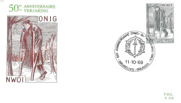 COB - FDC N° 279 - Timbre N° 1510 - 1961-1970