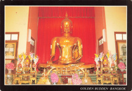 THAILANDE - Bangkok - Golden Budden - Boudha Doré - Carte Postale - Tailandia