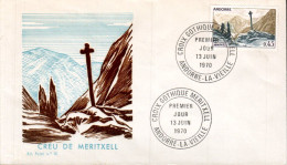 ANDORRE  LOT 38  FDC DIFFERENTS - Vrac (max 999 Timbres)