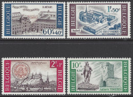 Belgique - 1966 - COB 1385 à 1388 ** (MNH) - Nuevos