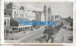 227071 UK CHOWRINGHEE ROAD & TRAMWAY SPOTTED POSTAL POSTCARD - Other & Unclassified