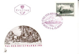 A - FDC 1010 ● - 1954 / Tag Der Briefmarke - FDC