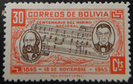 Bolivië Bolivia 1946 (4) The 100th Anniversary Of The National Anthem - Bolivie