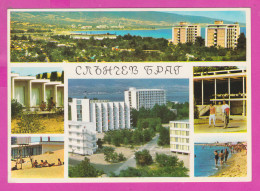 311056 / Bulgaria - Sunny Beach , Nessebar - Panorama Resort Hotels Beach Black Sea 1969 PC Photoizdat Bulgarie  - Hoteles & Restaurantes