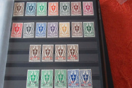 CAMEROUN  1941- 45 Séries Complètes De Londres Cat Yt  249 à  262 Et 266 à 271   NEUFS ** MNH - Unused Stamps