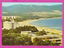 311077 / Bulgaria - Sunny Beach -  Aerial View Vue Aerienne Panorama Resort Hotel "Glarus" 1984 PC Septemvri Bulgarie - Bulgaria