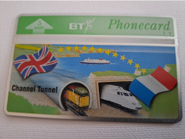 GREAT BRETAGNE/ L & G  5 UNITS / CHANNEL TUNNEL/ TGV TRAIN/   / 405B /  MINT CARD **16576** - BT Overseas Issues
