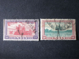 INDIA इंडिया INDE 1949 Sculptures And Buildings - Used Stamps