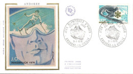 ANDORRE  LOT 42 FDC DIFFERENTS - Vrac (max 999 Timbres)