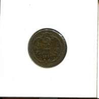 2 HELLER 1911 AUSTRIA Moneda #AT461.E.A - Oostenrijk