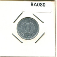 1 YEN 1977 JAPAN Münze #BA080.D.A - Japón