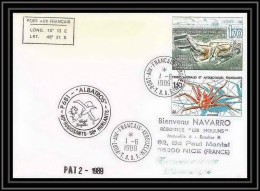 1635 Albatros Patrouile 1 1/6/1989 TAAF Antarctic Terres Australes Lettre (cover) - Antarctic Expeditions