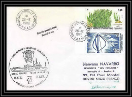 1549 Navire Polaire Astrobale 26/12/1988 TAAF Antarctic Terres Australes Lettre (cover) - Antarctic Expeditions