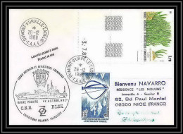 1550 Navire Polaire Astrobale 26/12/1988 TAAF Antarctic Terres Australes Lettre (cover) Coin Daté - Antarctic Expeditions