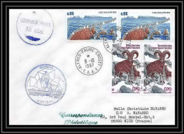 1542 Sapmer Austral 8/10/1987 TAAF Antarctic Terres Australes Lettre (cover) - Antarktis-Expeditionen
