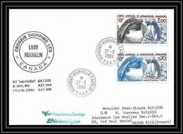 1464 Dumont D'urville 27/2/1984 TAAF Antarctic Terres Australes Lettre (cover) - Expéditions Antarctiques