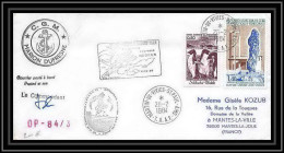 1229 Campagne Neoker Vivies 28/2/1984 TAAF Antarctic Terres Australes Lettre (cover) Signé Signed - Briefe U. Dokumente