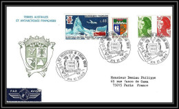 1129 Taaf Terres Australes Antarctic Lettre (cover) 23/07/1983  - Covers & Documents