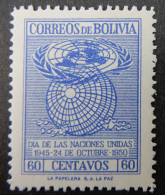 Bolivië Bolivia 1950 (1a) The 5th Anniversary Of The United Nations - Bolivien