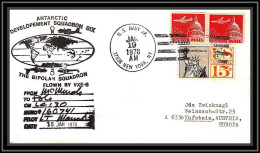 1011 Antarctic Polar Antarctica USA Lettre (cover) 19/01/1978 BIPolar SQUADRON - Forschungsstationen