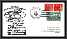 1007 Antarctic Polar Antarctica USA Lettre (cover) 19/01/1978 BIPolar SQUADRON - Onderzoeksstations