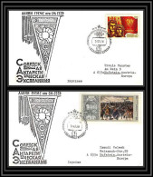 1052 Antarctic Polar Antarctica Russie (Russia Urss USSR) 2 Lettre (cover) 16/01/1978  - Estaciones Científicas