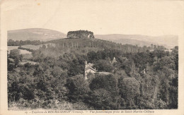 Bourganeuf * Environs * Vue Panoramique Prise De St Martin Château - Bourganeuf