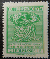 Bolivië Bolivia 1950 (1b) The 5th Anniversary Of The United Nations - Bolivie