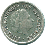 1/10 GULDEN 1960 ANTILLAS NEERLANDESAS PLATA Colonial Moneda #NL12265.3.E.A - Antilles Néerlandaises