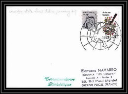 1999 Antarctic USA Lettre (cover) Garden State Show Station 8/1/1983 - Scientific Stations & Arctic Drifting Stations