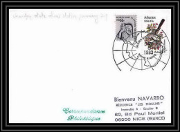 1999 Antarctic USA Lettre (cover) Garden State Show Station 8/1/1983 - Stations Scientifiques & Stations Dérivantes Arctiques