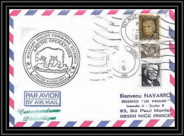 1974 Antarctic USA Lettre (cover) Military Sealift Command 19/11/1983 - Scientific Stations & Arctic Drifting Stations