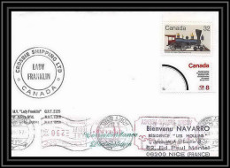 1953 Antarctic Canada Lettre (cover) Crosbie Shipping 27/4/1984  - Wetenschappelijke Stations & Arctic Drifting Stations