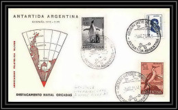 1932 Antarctic Argentine (Argentina) Lettre (cover) Orcadas 7/1/1971 - Expediciones Antárticas