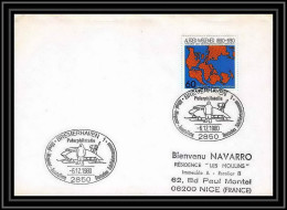 1911 Antarctic Allemagne Germany 6/12/1980 Lettre (cover)  - Research Stations