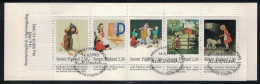 1993 Finland, Martta Wendelin, Painter Booklet FD-stamped. - Cuadernillos